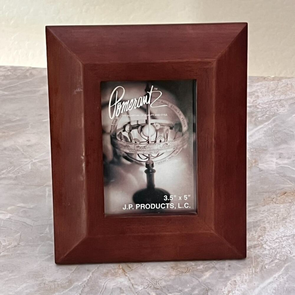Pomerantz Wood Grain Photo Frame 3.5 x 5" Portrait Free Standing
